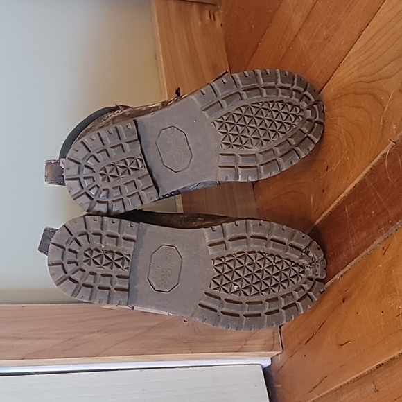 Faded Glory camoflauge boots size 3 youth - Picture 5 of 6